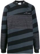 Napa By Martine Rose Logo Striped Sweater - Blue