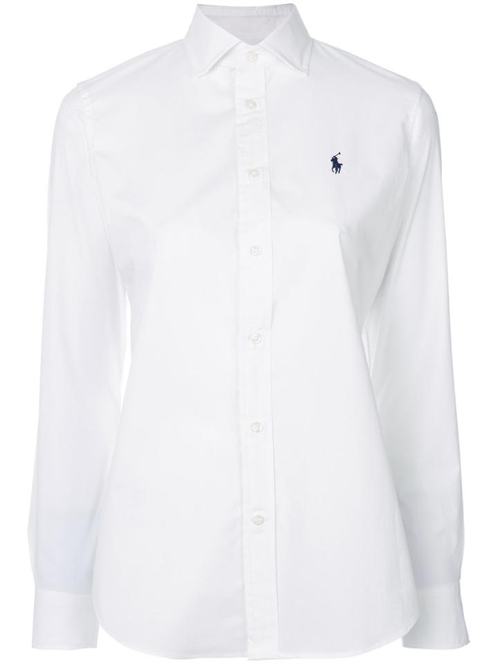 Polo Ralph Lauren Slim-fit Classic Shirt - White