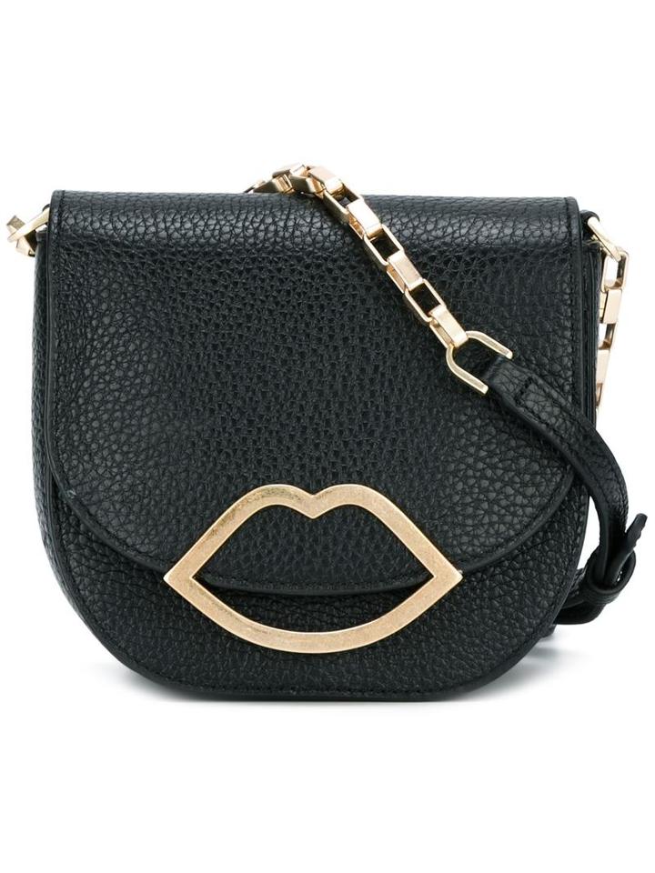 Lulu Guinness Small 'amy' Shoulder Bag, Women's, Black