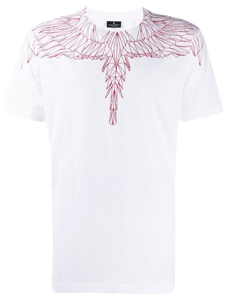 Marcelo Burlon County Of Milan Wings Print T-shirt - Red