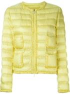 Moncler Lissy Padded Jacket, Women's, Size: I, Yellow/orange, Polyamide/feather Down