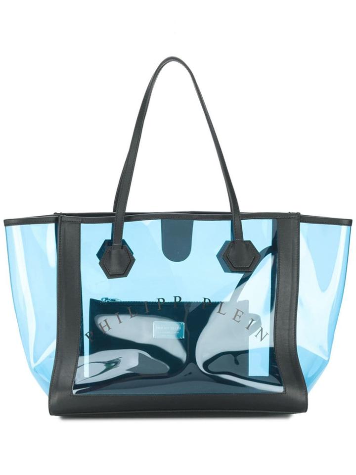 Philipp Plein Sheer Tote Bag - Blue
