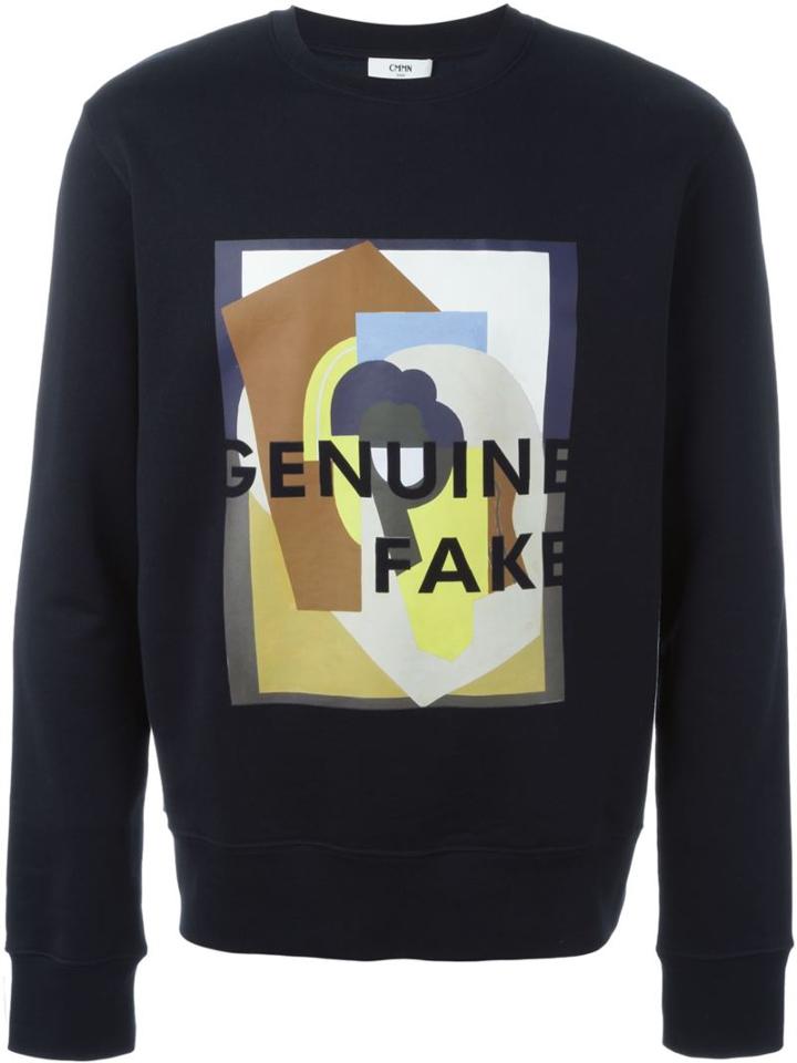 Cmmn Swdn 'noah' Sweatshirt, Men's, Size: Large, Blue, Cotton