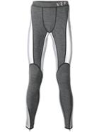 Versace - Stretch Panelled Legging - Men - Polyamide/polyester/spandex/elastane - 4, Grey, Polyamide/polyester/spandex/elastane