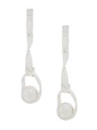 Coup De Coeur Liquid Drop Earrings - Silver