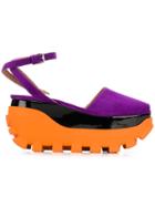 Marni Platform Sole Sandals - Purple