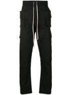 Rick Owens Drkshdw Relaxed Jersey Trousers - Black