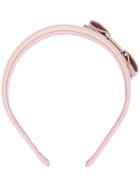 Salvatore Ferragamo Bow Detail Headband - Pink