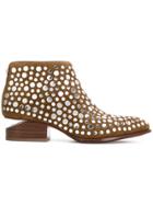 Alexander Wang Kori Studded Boots - Brown