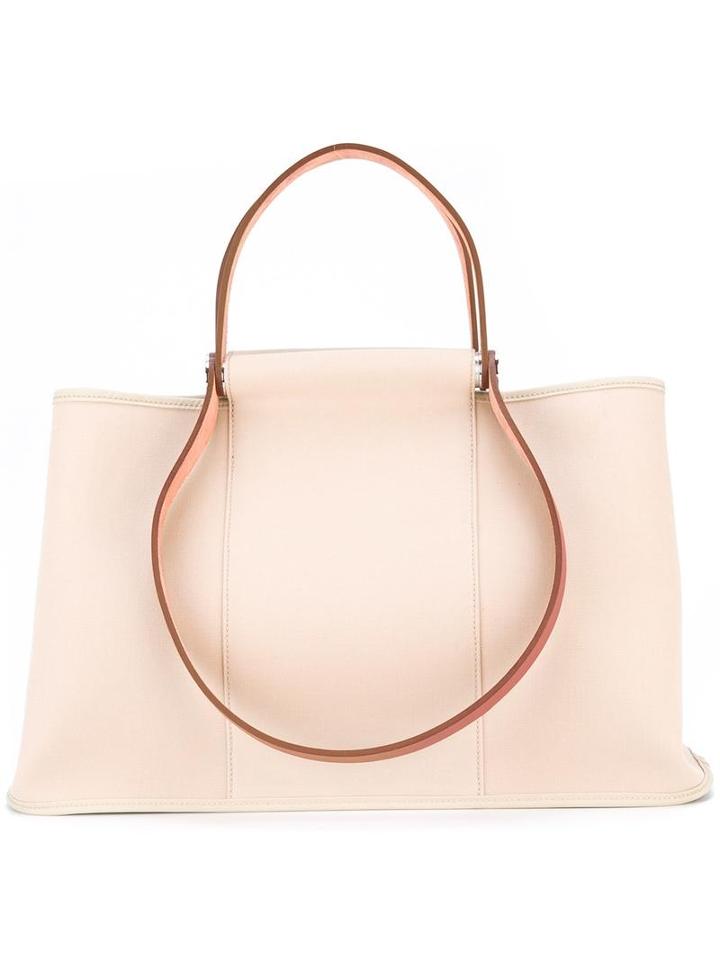 Hermès Vintage Canvas Tote, Women's, Nude/neutrals