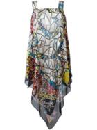 Emilio Pucci Printed Asymmetric Dress