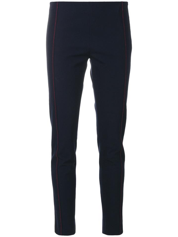 Joseph Stitch Detail Trousers - Blue