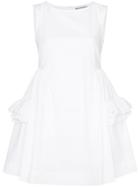 Molly Goddard Izzy Ruffled Mini-dress - White