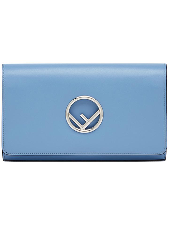 Fendi Wallet Bag On Chain - Blue