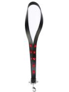 Givenchy Star Studs Lanyard, Women's, Black, Calf Leather/acetate