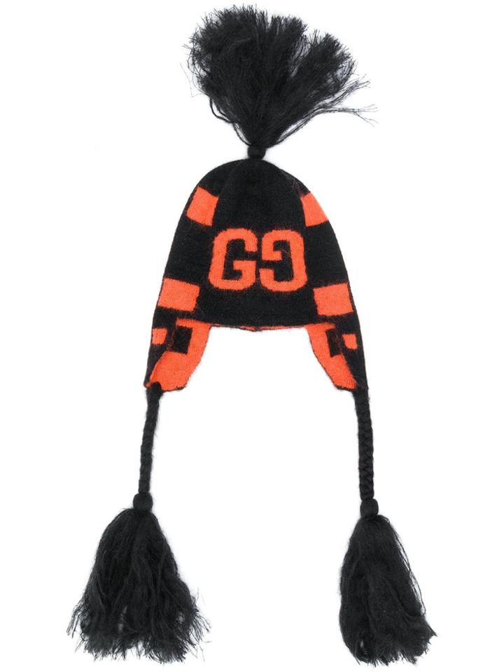 Gucci Double G Trapper Hat - Black