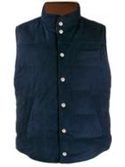 Brunello Cucinelli Reversible Waistcoat - Blue