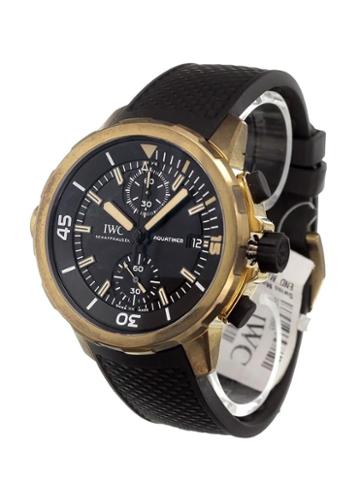 Iwc 'aquatimer Chronograph' Analog Watch, Men's, Bronze