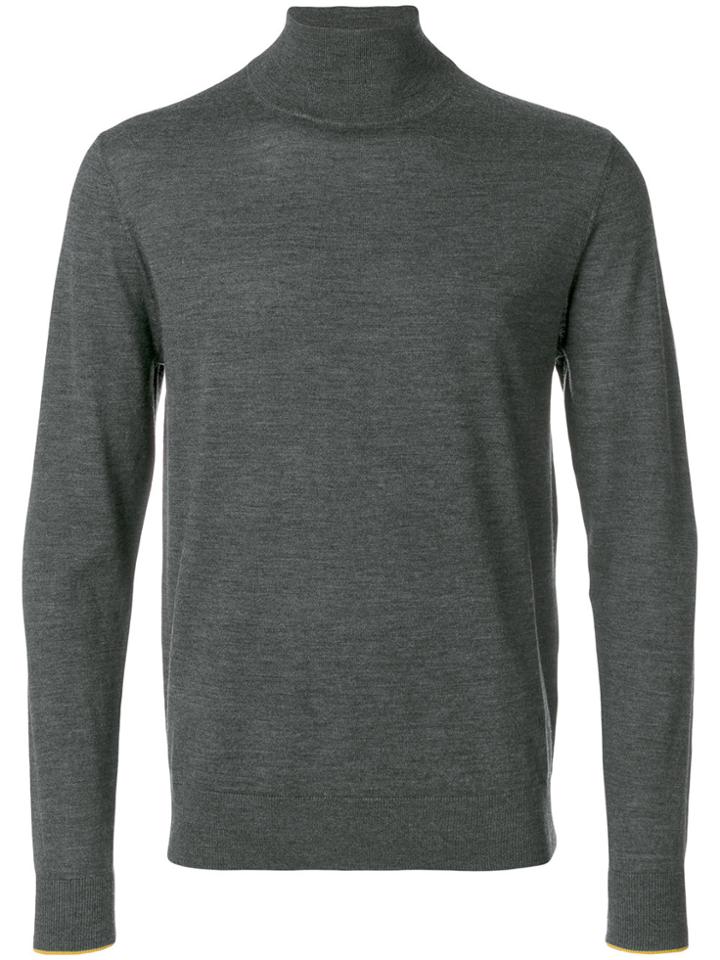 Ps By Paul Smith Roll Neck Jumper - Grey