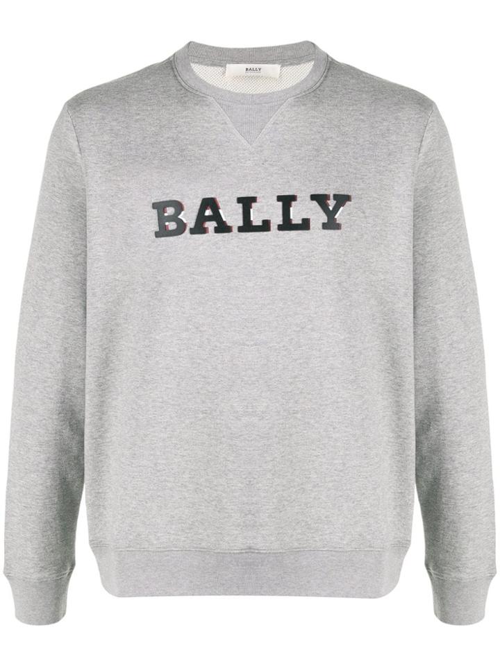 Bally 3d-effect Logo Sweatshirt - Grey