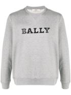 Bally 3d-effect Logo Sweatshirt - Grey