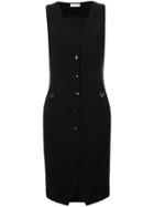 Altuzarra V-neck Pencil Dress - Black