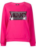 Liu Jo Cassiopea Logo Sweatshirt - Pink