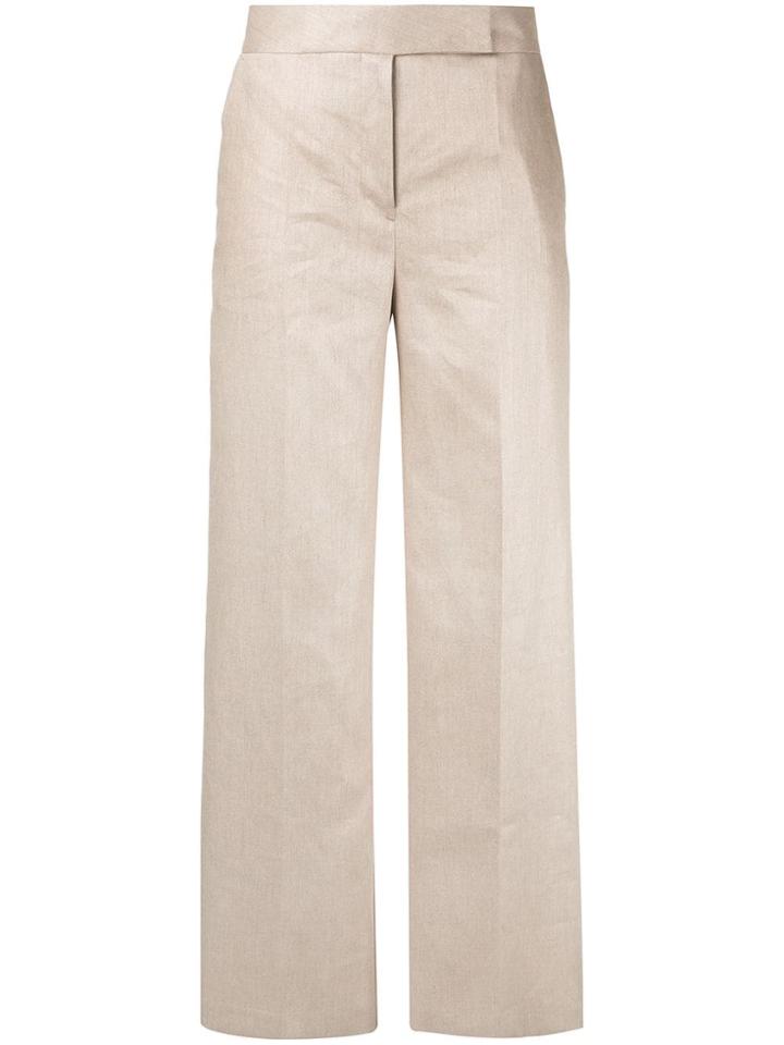 Des Prés High-rise Trousers - Brown
