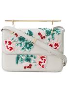 M2malletier Embroidered La Fleur Du Mal Bag - Grey