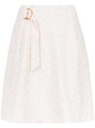 Tufi Duek Printed Flared Skirt - Pink
