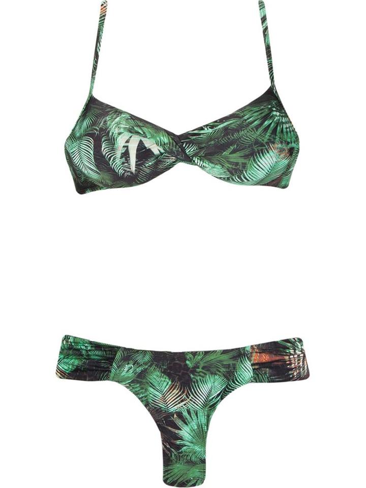 Lygia & Nanny Foliage Print Bikini Set