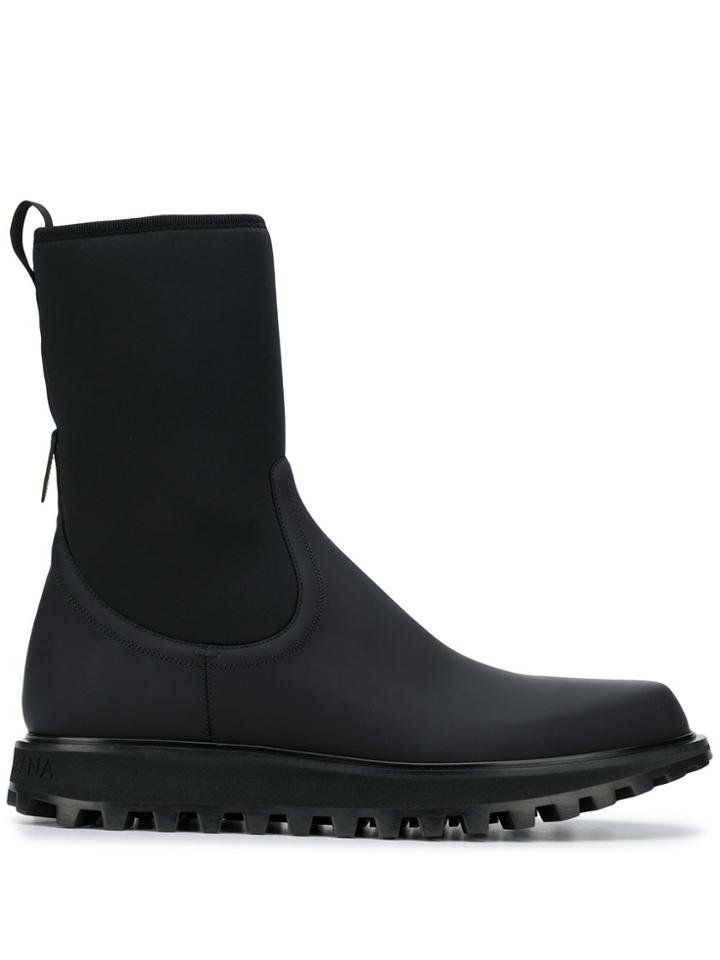 Dolce & Gabbana Vulcano Boots - Black