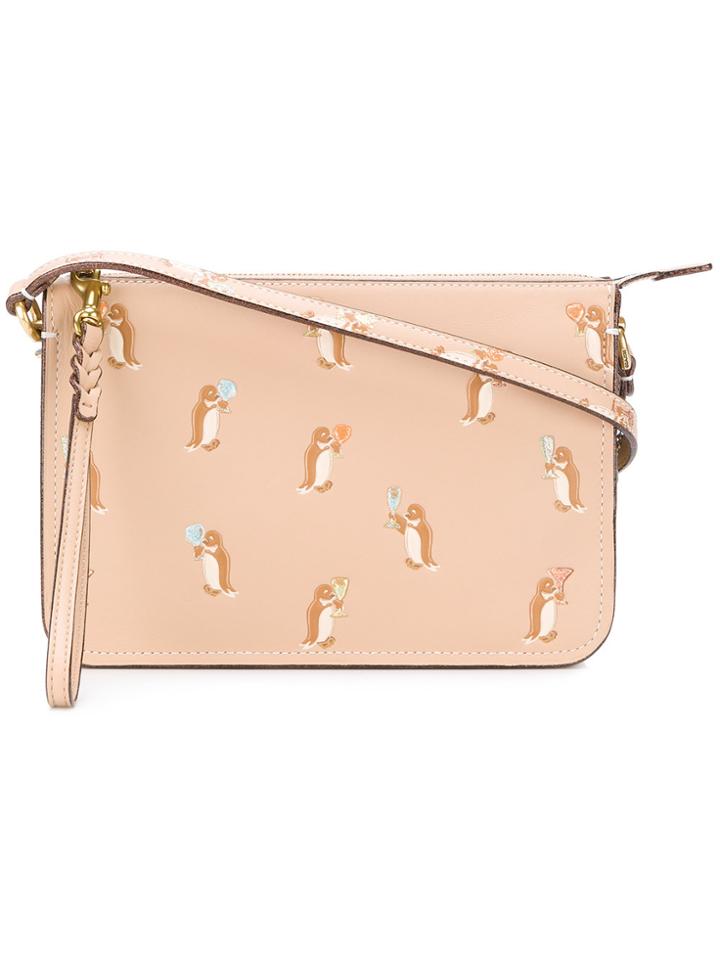 Coach Penguin Print Soho Bag - Nude & Neutrals