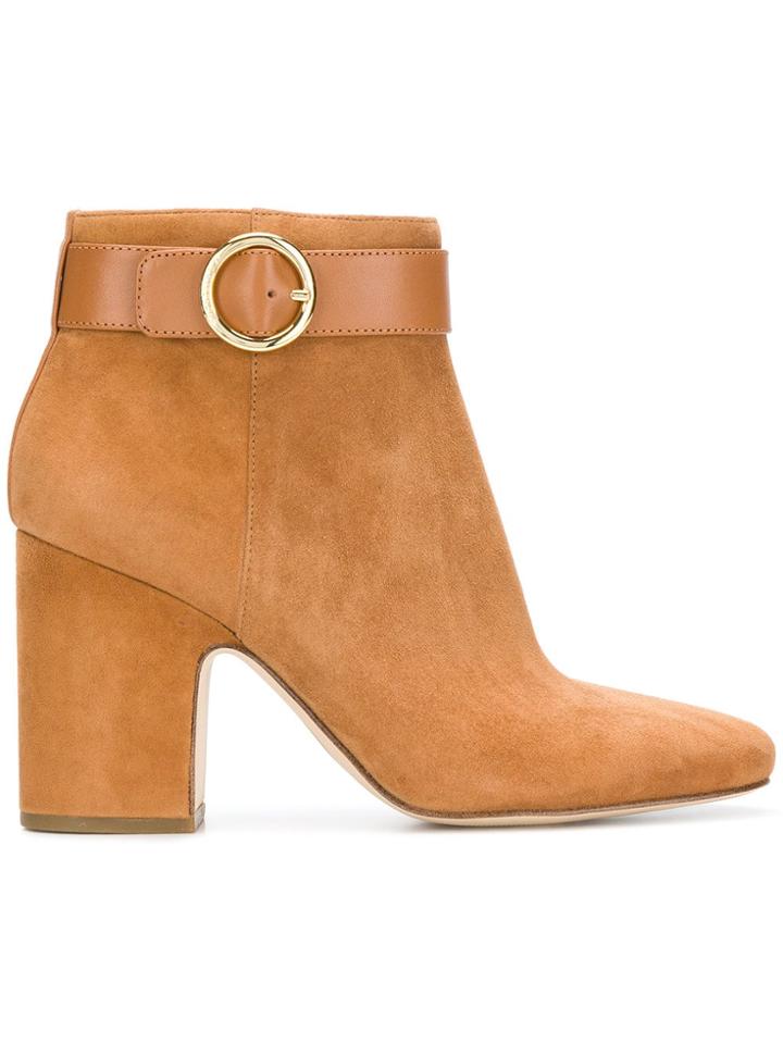 Michael Michael Kors Alana Booties - Brown