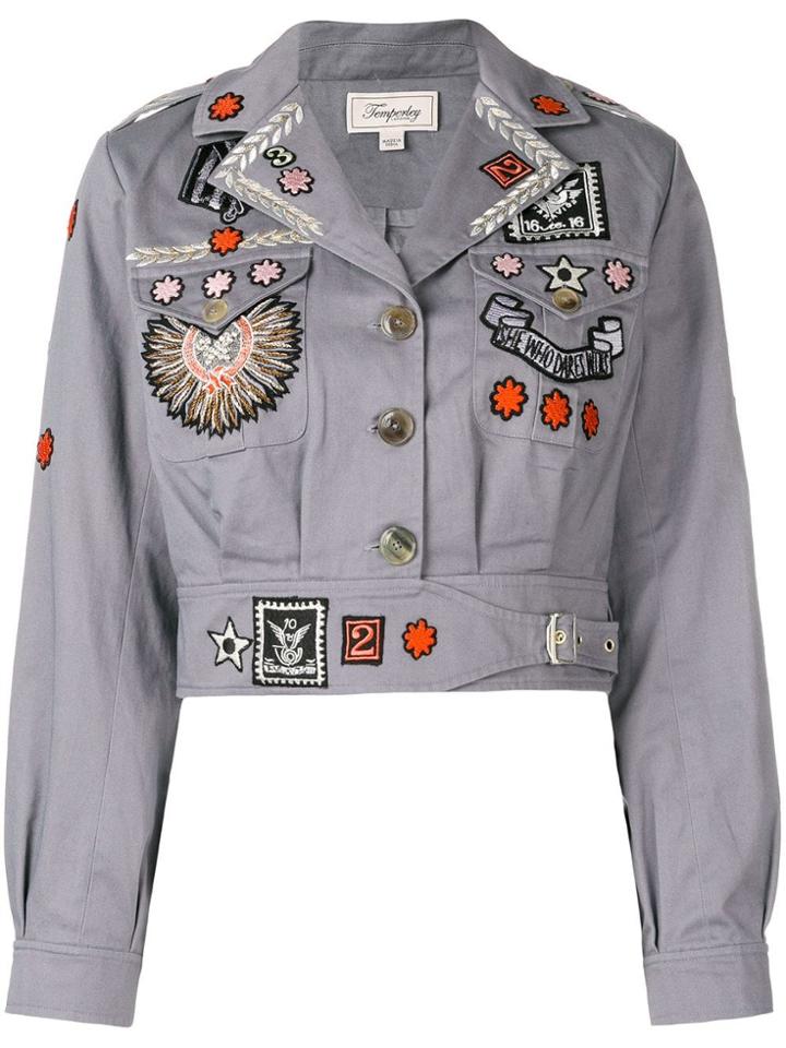 Temperley London Memento Jacket - Grey
