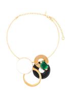 Marni Disk Statement Necklace