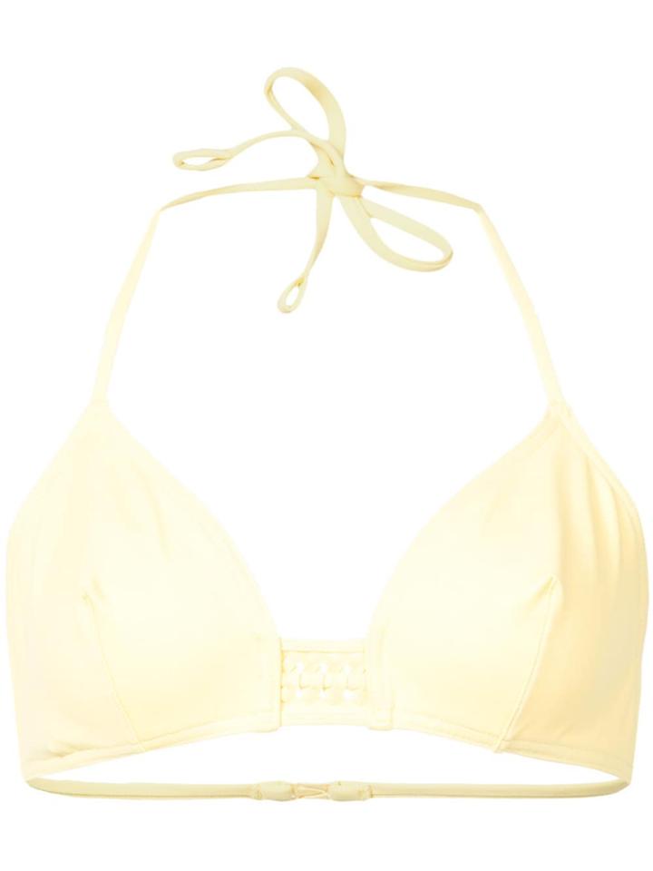 Eres Lumi Triangle Bikini Top - Yellow