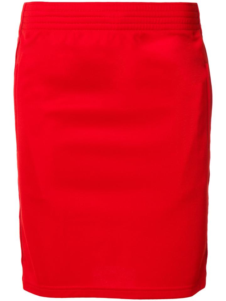 Givenchy Fitted Mini Skirt - Red