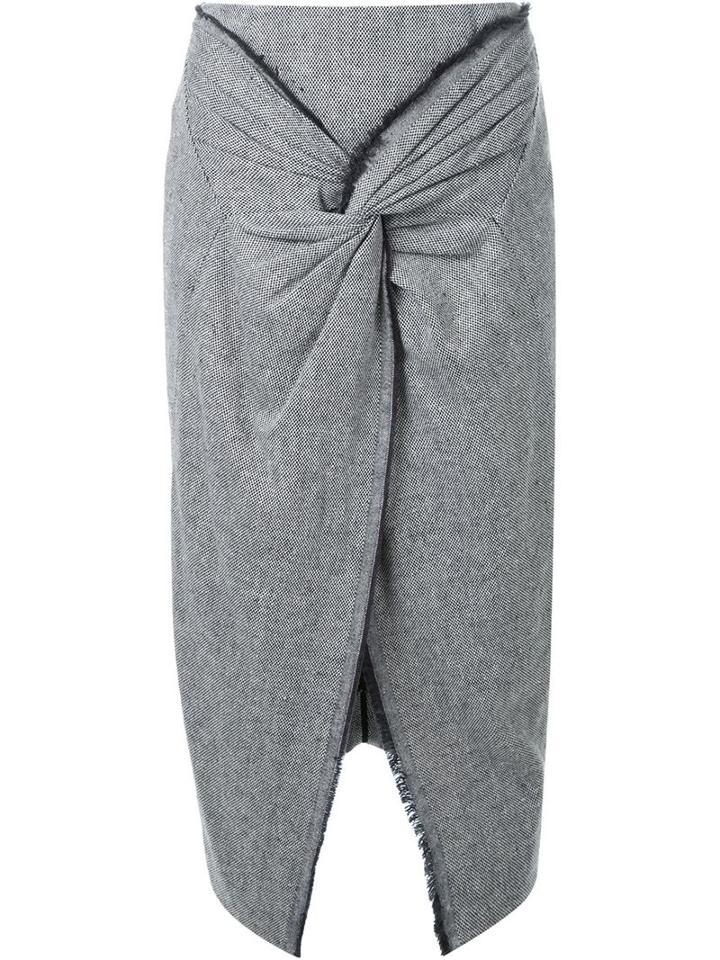 Kitx Gathered Midi Skirt