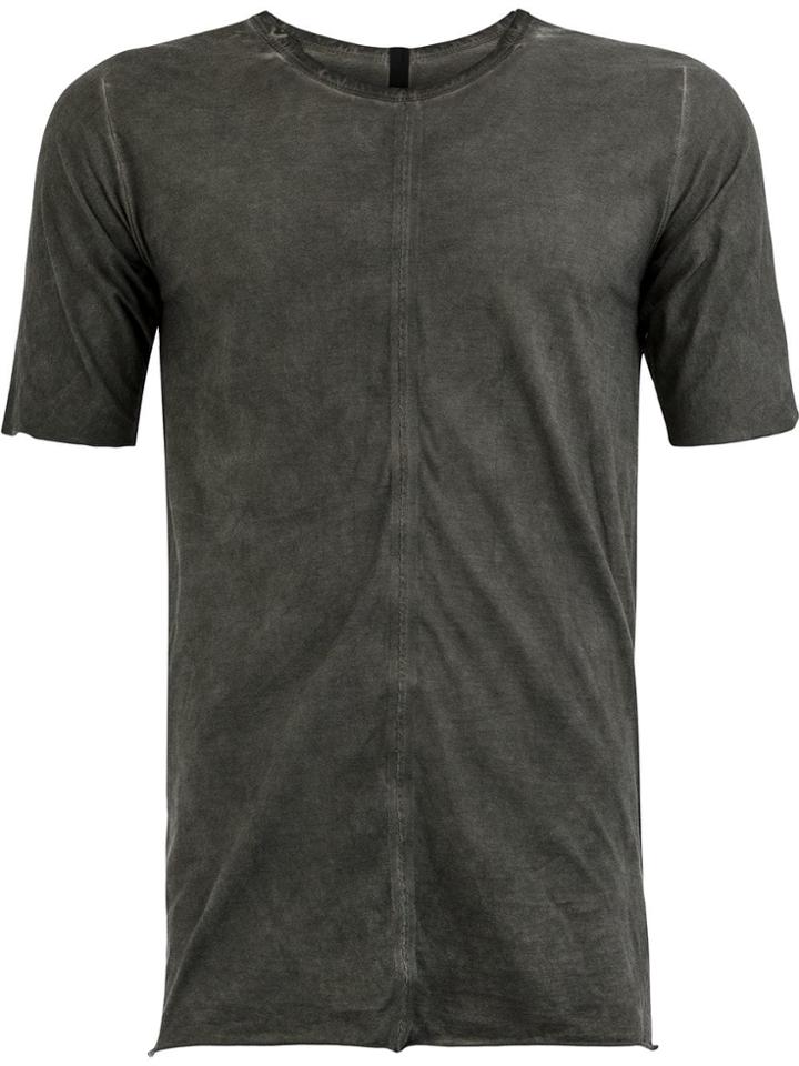 Isaac Sellam Experience Short-sleeve Fitted T-shirt - Grey