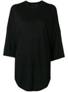 Diesel Black Gold Three-quarters Sleeve T-shirt, Women's, Size: Large, Viscose