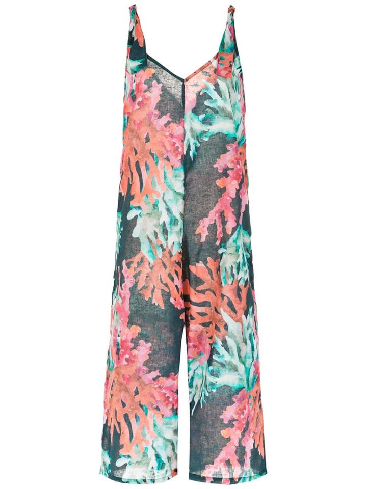 Brigitte Cropped Jumpsuit - Multicolour