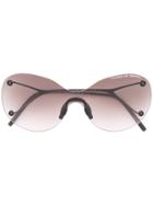 Porsche Design Round Frame Sunglasses - Grey