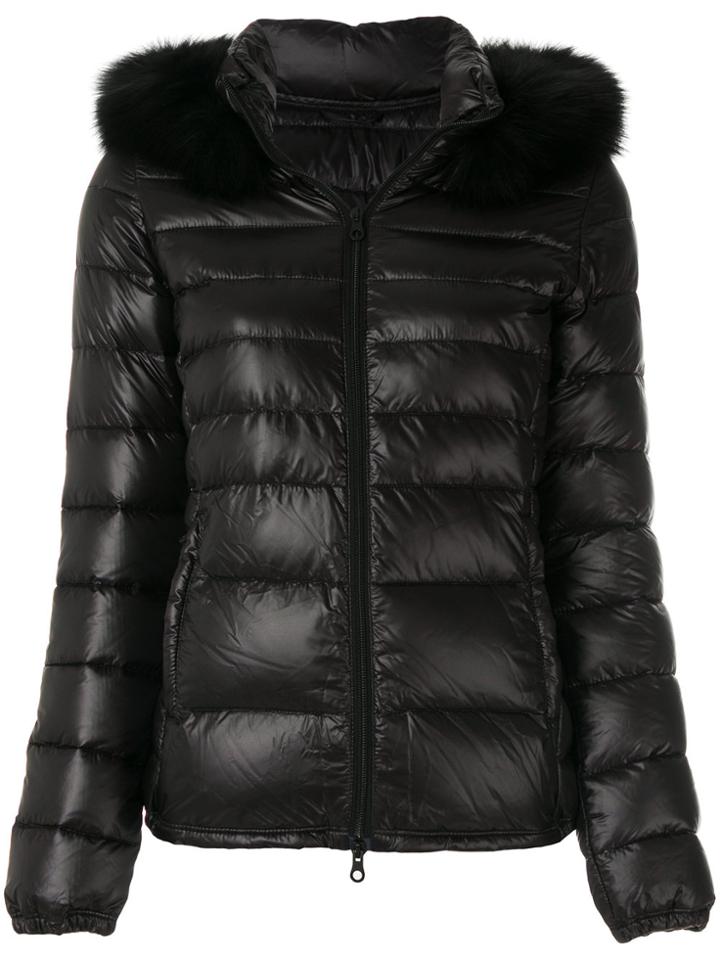 Duvetica Hooded Padded Jacket - Black