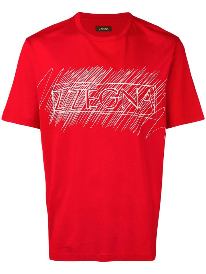 Z Zegna Zzegna T-shirt - Red