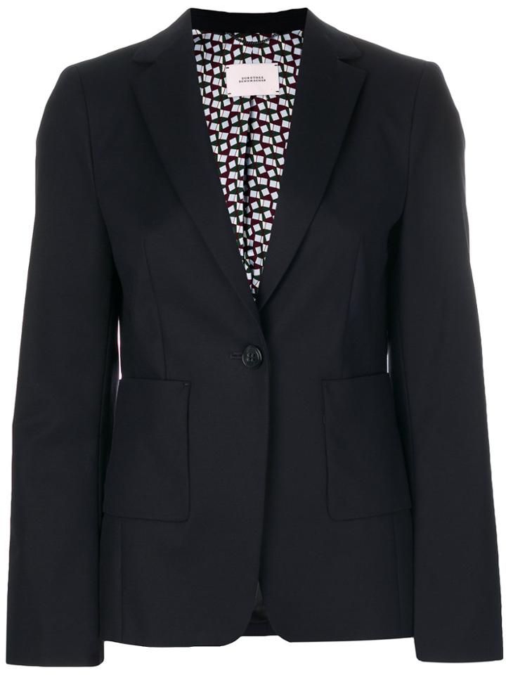 Dorothee Schumacher Fitted Blazer - Blue