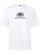 Balenciaga Bb Balenciaga T-shirt - White