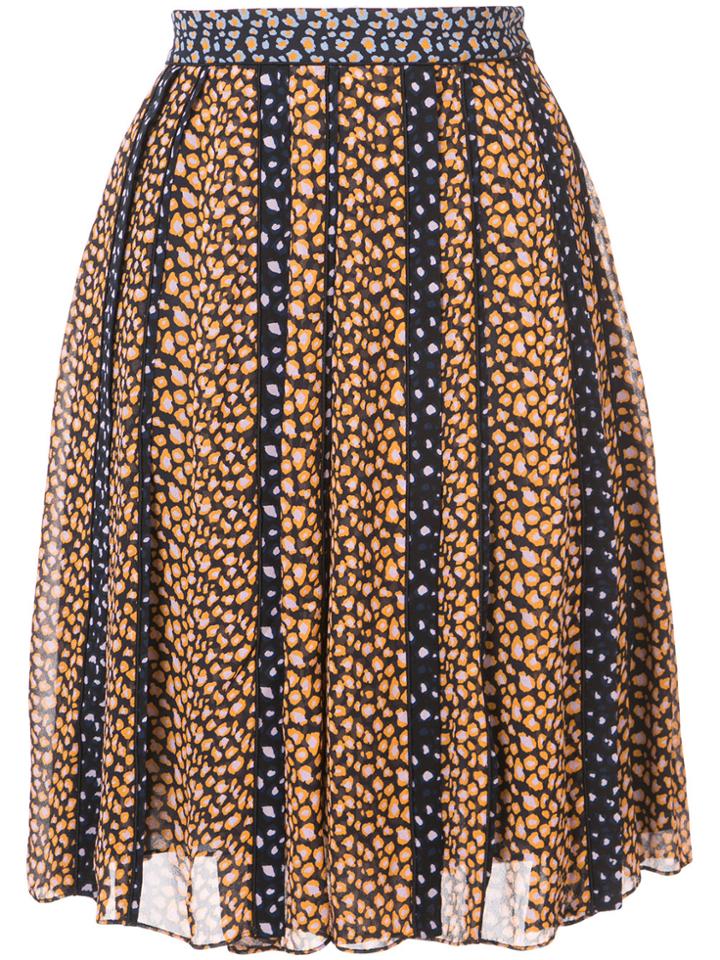 Proenza Schouler Flared Midi Skirt - Black