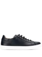 Gianvito Rossi Flat Lace-up Sneakers - Blue