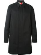 Ami Alexandre Mattiussi Classic Raincoat, Men's, Size: L, Black, Cotton